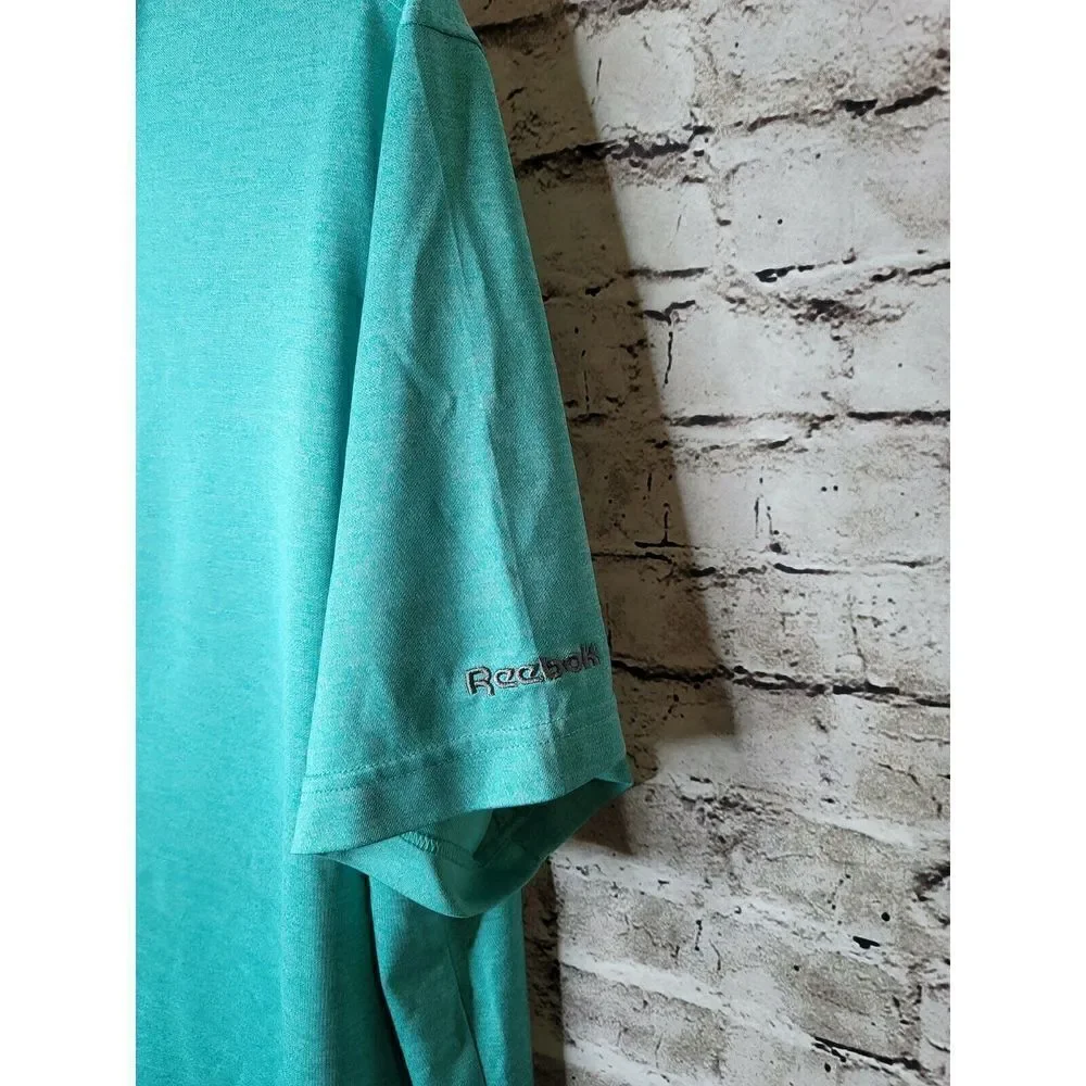 Reebok Golf Men's Green Polo Shirt Size 3xl XXXL t61